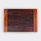 Sidobord i jakaranda och teak, 1960/70-tal – bild 2