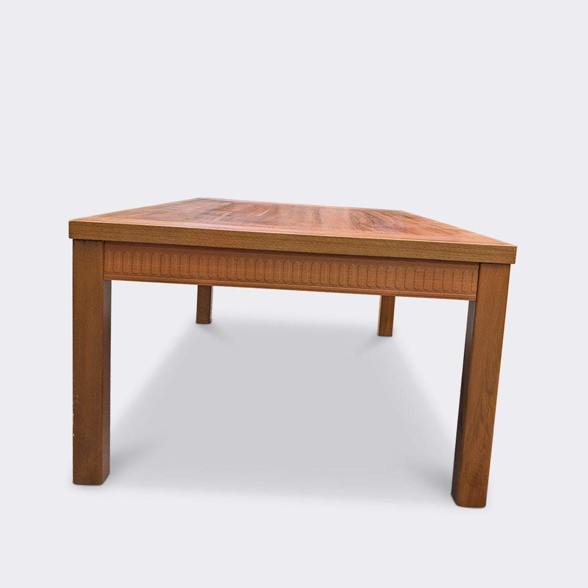 Avlångt soffbord i teakfanér, 1950/60-tal – bild 2