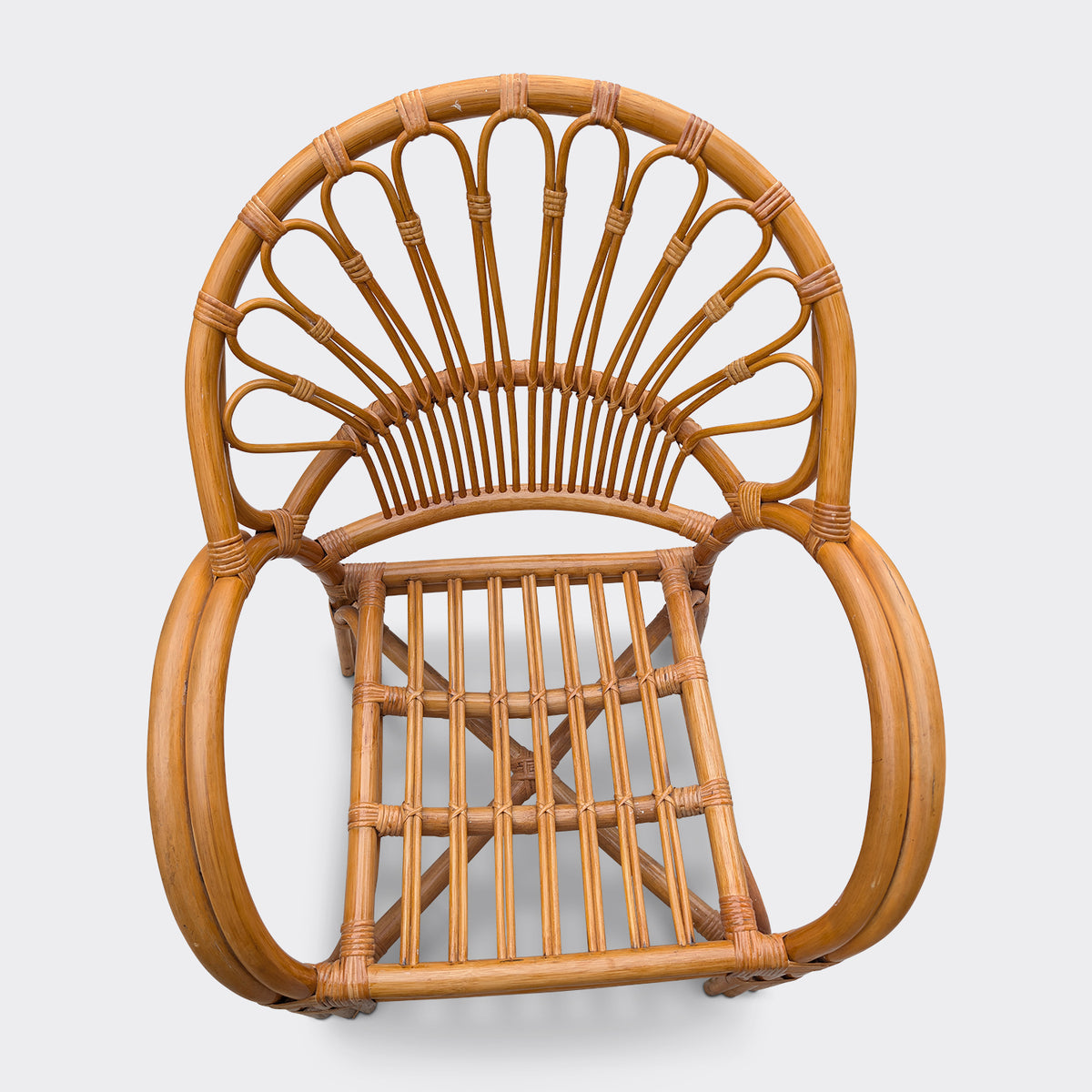 Soffa i bambu med tillhörande bord – bild 5