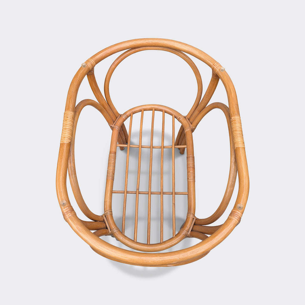Soffa i bambu med tillhörande bord – bild 2