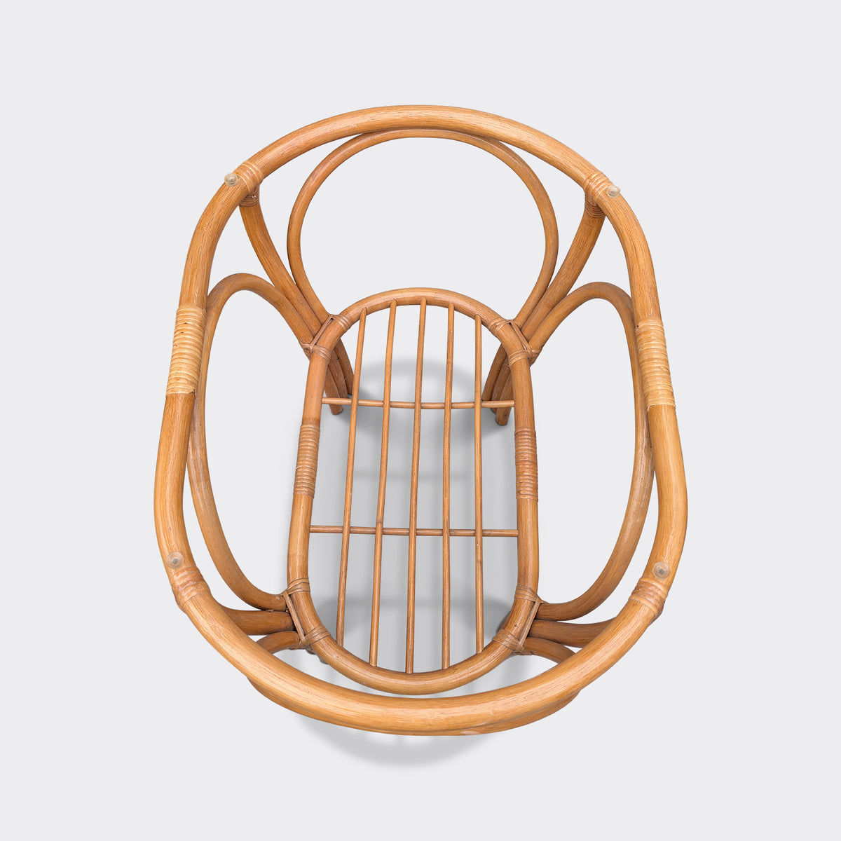 Soffa i bambu med tillhörande bord – bild 2
