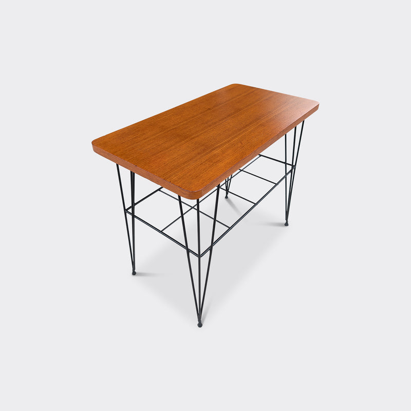 Stringbord i teak och metall av Nisse & Kajsa Strinning, 1950/60-tal