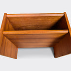 Sidobord och hallbord i teak med extra hylla, 1950/60-tal – bild 6